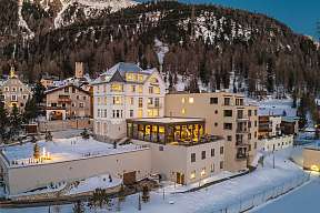 Sunstar Swiss Hotel Collection Pontresina Aussenansicht Pontresina Drohne Web 12