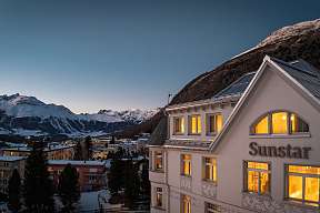 Sunstar Swiss Hotel Collection Pontresina Aussenansicht Pontresina Drohne Web 14
