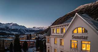 Sunstar Swiss Hotel Collection Pontresina Aussenansicht Pontresina Drohne Web 14