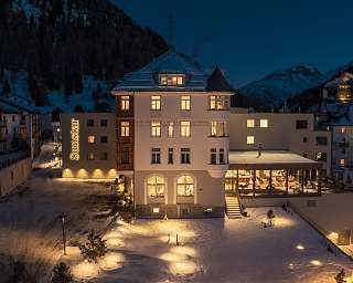 Sunstar Swiss Hotel Collection Pontresina Aussenansicht Pontresina Drohne Web 12