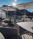 Sunstar Swiss Hotel Collection Pontresina Aussenansicht Winter Terrasse 1