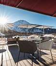 Sunstar Swiss Hotel Collection Pontresina Aussenansicht Winter Terrasse 8